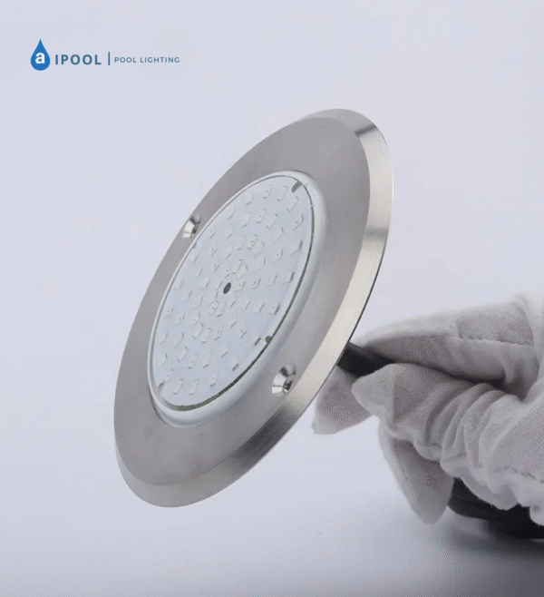 Ultra-Slim Stainless LED Pool Light | 6 Watt